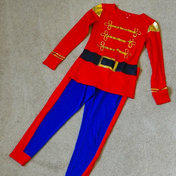 VGUC women's Nutcracker/Wooden Soldier Christmas PJ Set - Picture 2 of 7